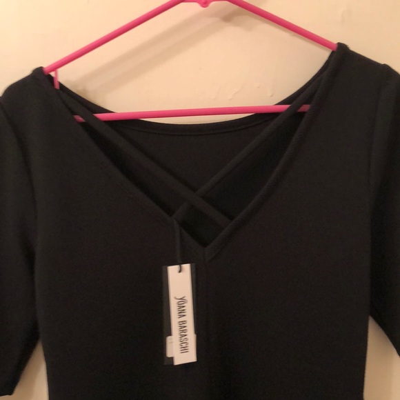 NWT Anthro Yoana Little Black Dress - Picture 3 of 6